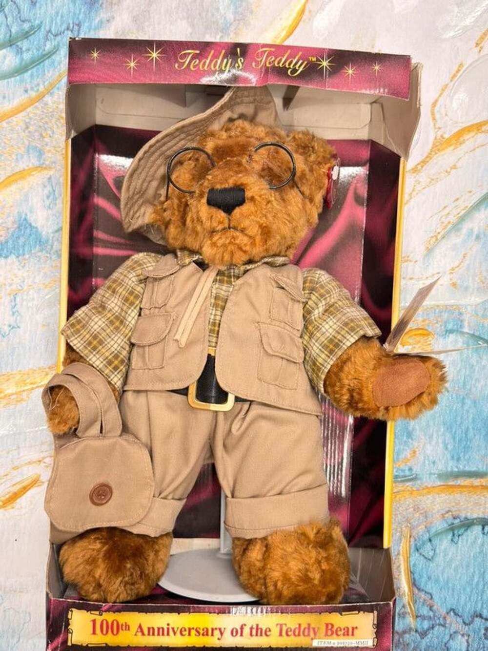 VTG Dan Dee Collector's Choice Teddy's Teddy 100th Anniversary Bear - Teddy Rose